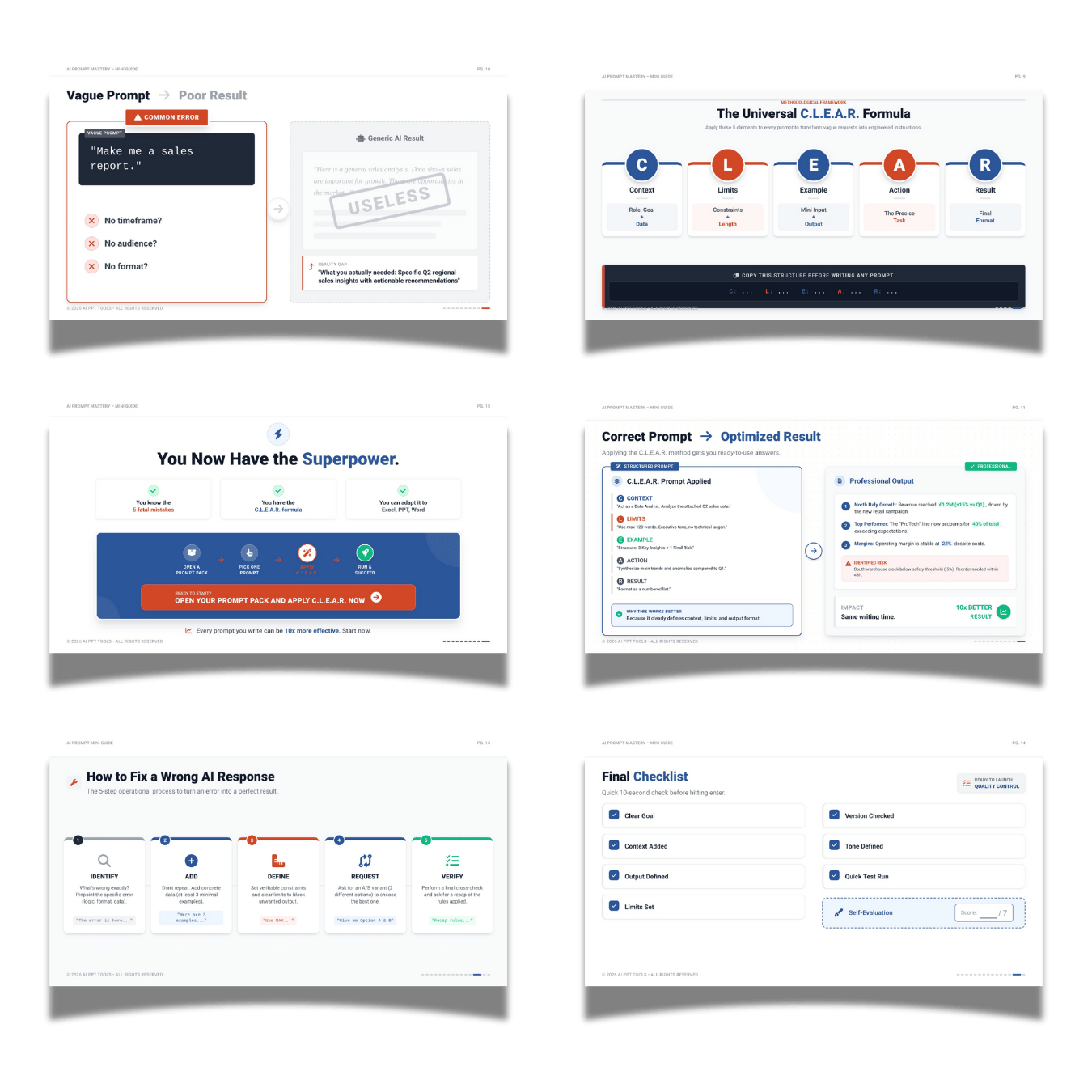 AI Excel Prompt Power Pack