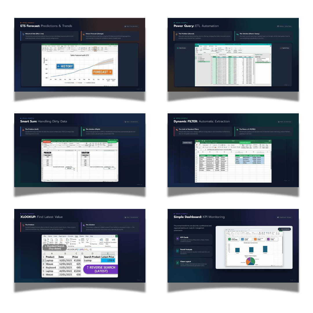 AI Excel Prompt Power Pack