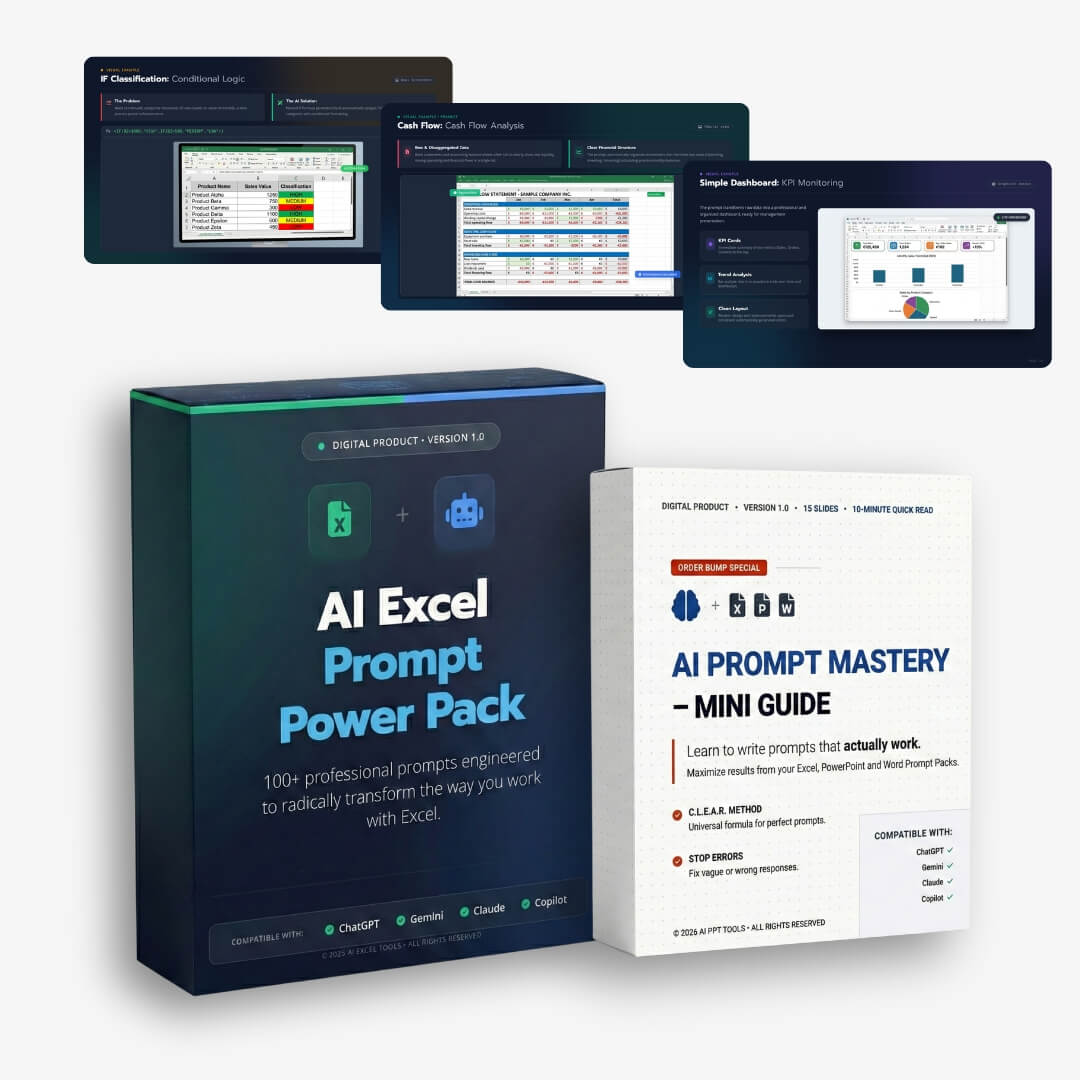 AI Excel Prompt Power Pack